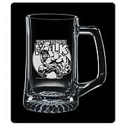 Incredible Hulk Premium Etched Glass Stein